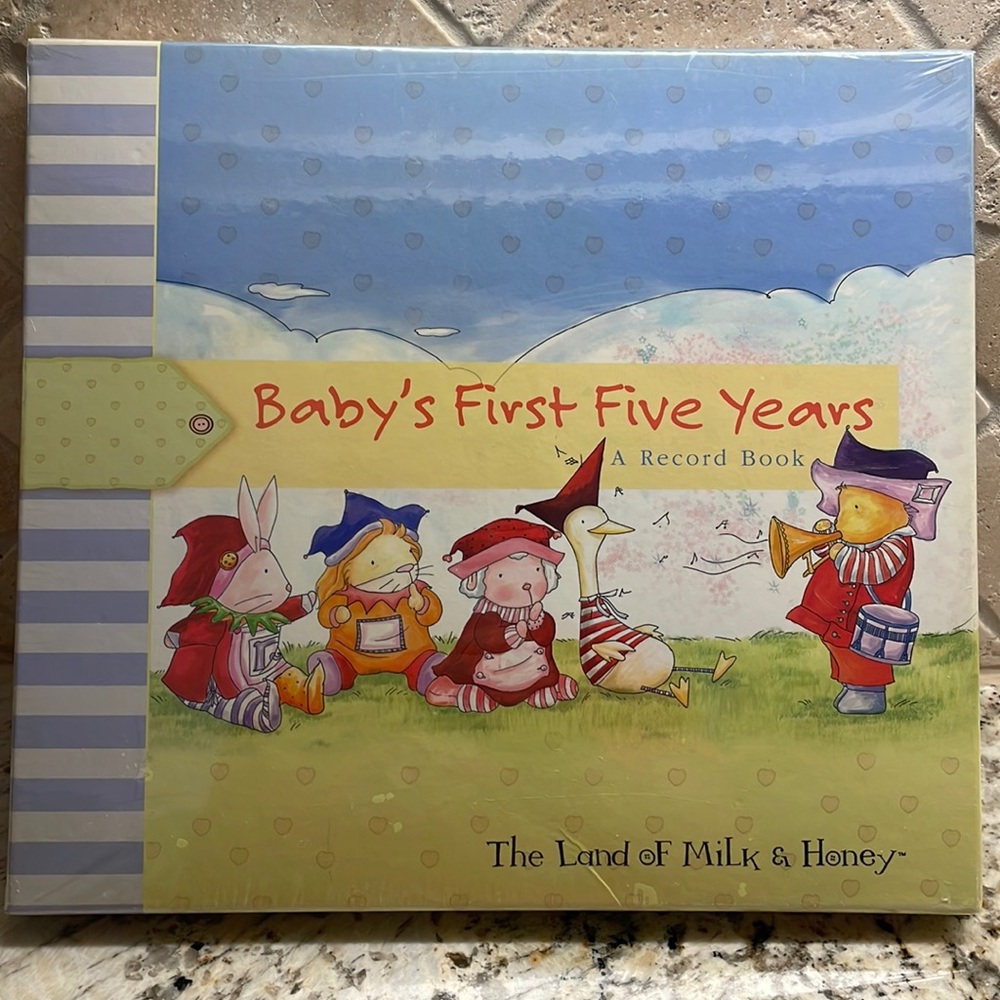 The Land of Milk & Honey Baby’s First Five Years A Record Book